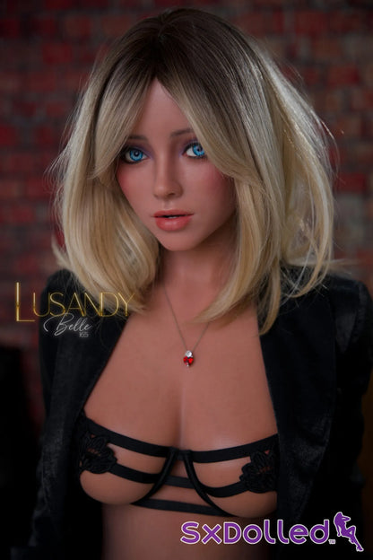 Belle E (E-Cup) (165cm) | Blonde Office Assistant Sex Doll | Lusandy E-Cup / 165cm / Ombre Sex Doll