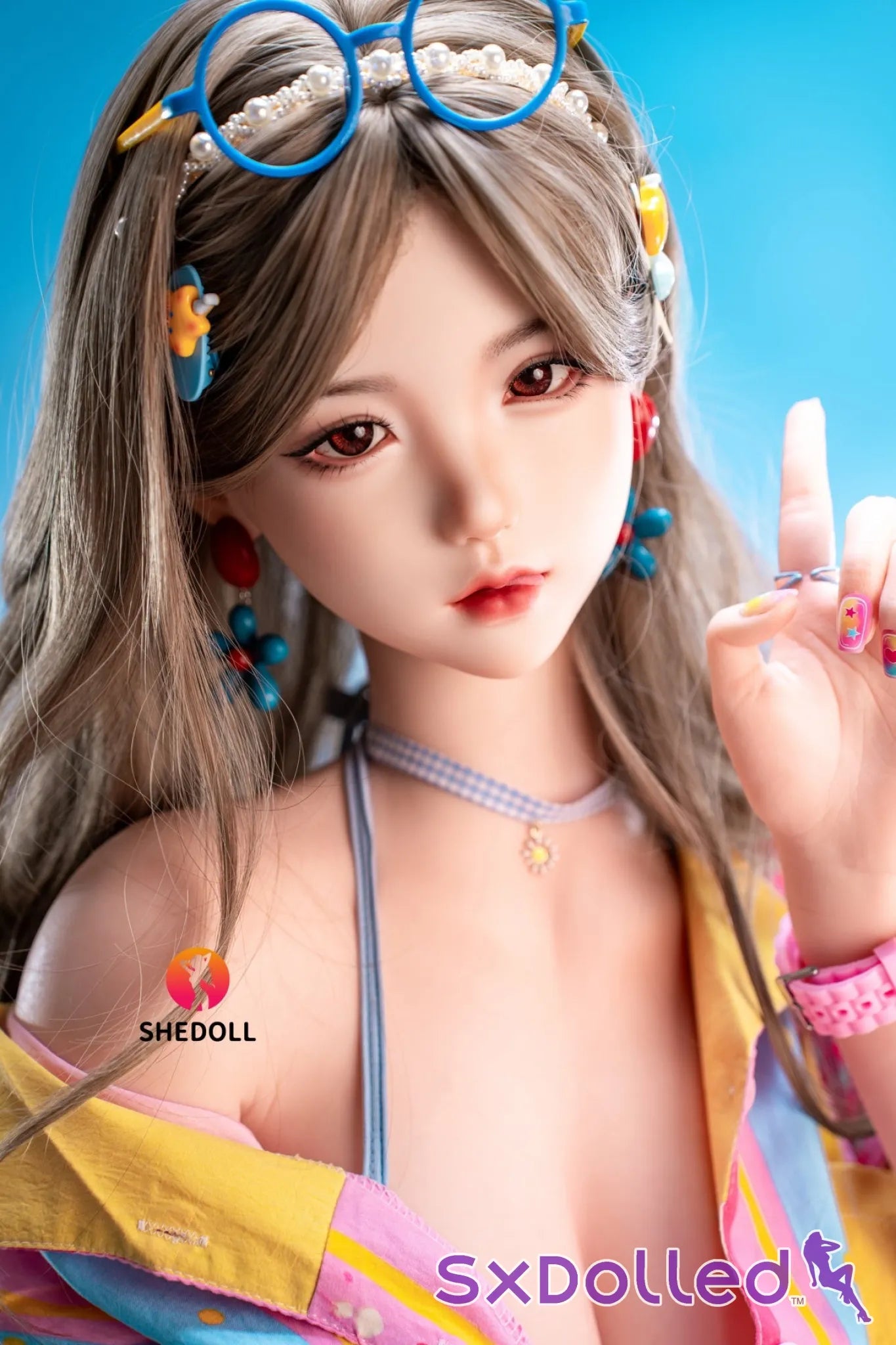 Belle I (H-Cup) (155cm) | Busty Curvy Japanese Sex Doll | SHEDOLL - H-Cup / 155cm / Brunette - Sex Doll