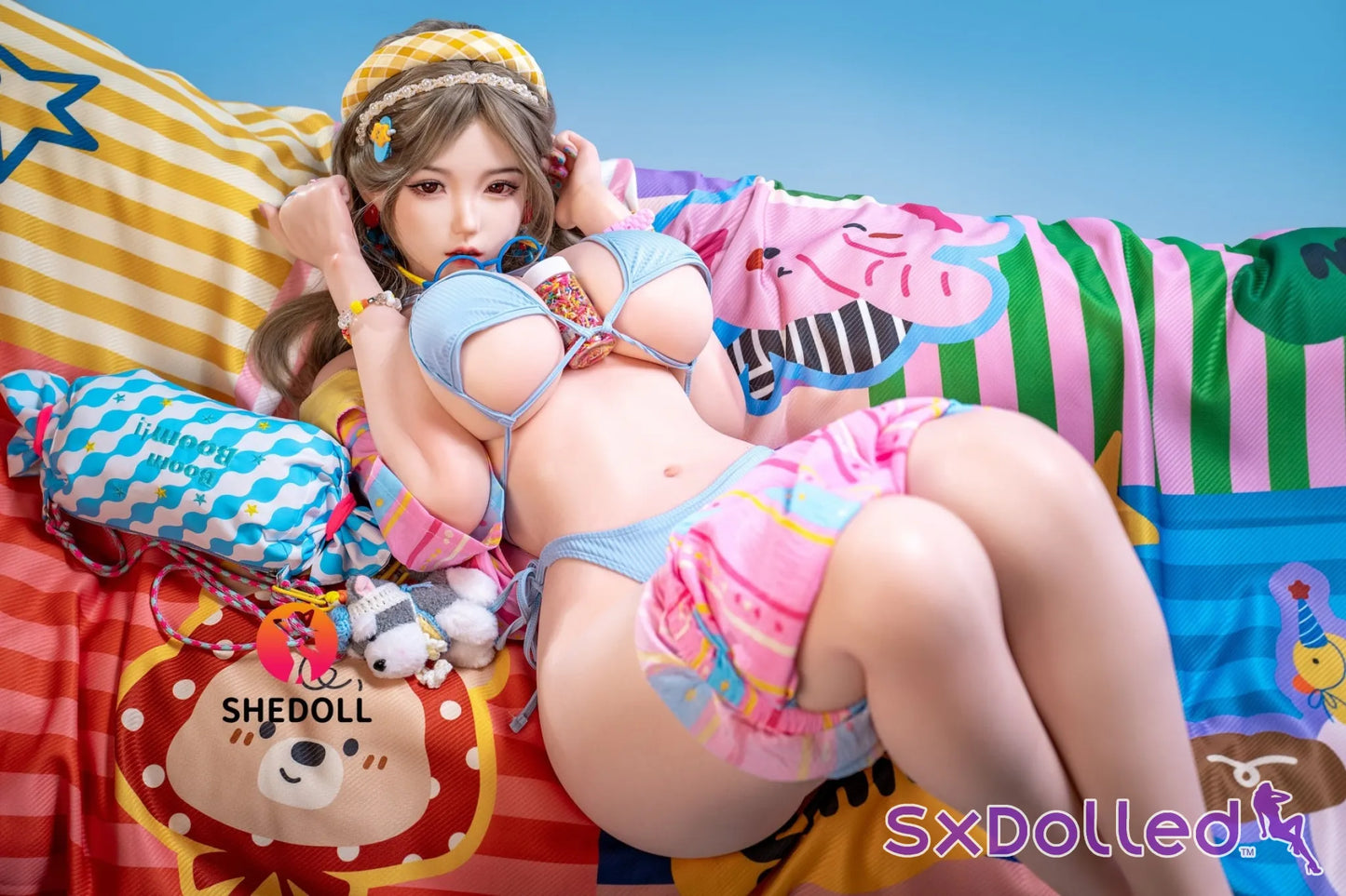 Belle I (H-Cup) (155cm) | Busty Curvy Japanese Sex Doll | SHEDOLL - H-Cup / 155cm / Brunette - Sex Doll