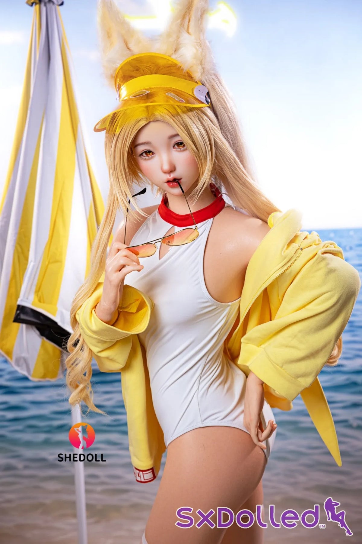 Belle J (A-Cup) (152cm) | Sunny Fox Girl Sex Doll | SHEDOLL - A-Cup / 152cm / Blonde - Sex Doll
