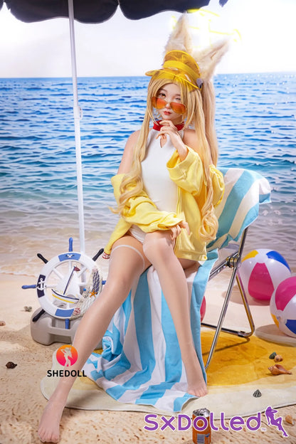 Belle J (A-Cup) (152cm) | Sunny Fox Girl Sex Doll | SHEDOLL - A-Cup / 152cm / Blonde - Sex Doll