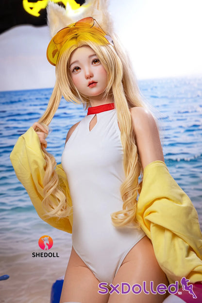 Belle J (A-Cup) (152cm) | Sunny Fox Girl Sex Doll | SHEDOLL - A-Cup / 152cm / Blonde - Sex Doll