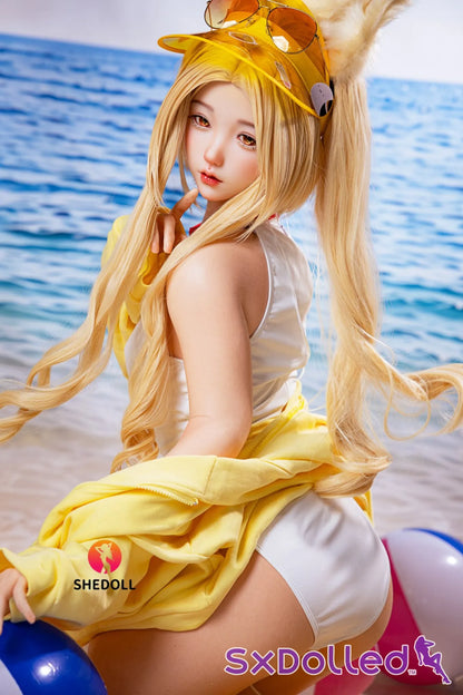 Belle J (A-Cup) (152cm) | Sunny Fox Girl Sex Doll | SHEDOLL - A-Cup / 152cm / Blonde - Sex Doll