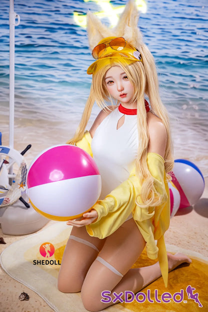 Belle J (A-Cup) (152cm) | Sunny Fox Girl Sex Doll | SHEDOLL - A-Cup / 152cm / Blonde - Sex Doll