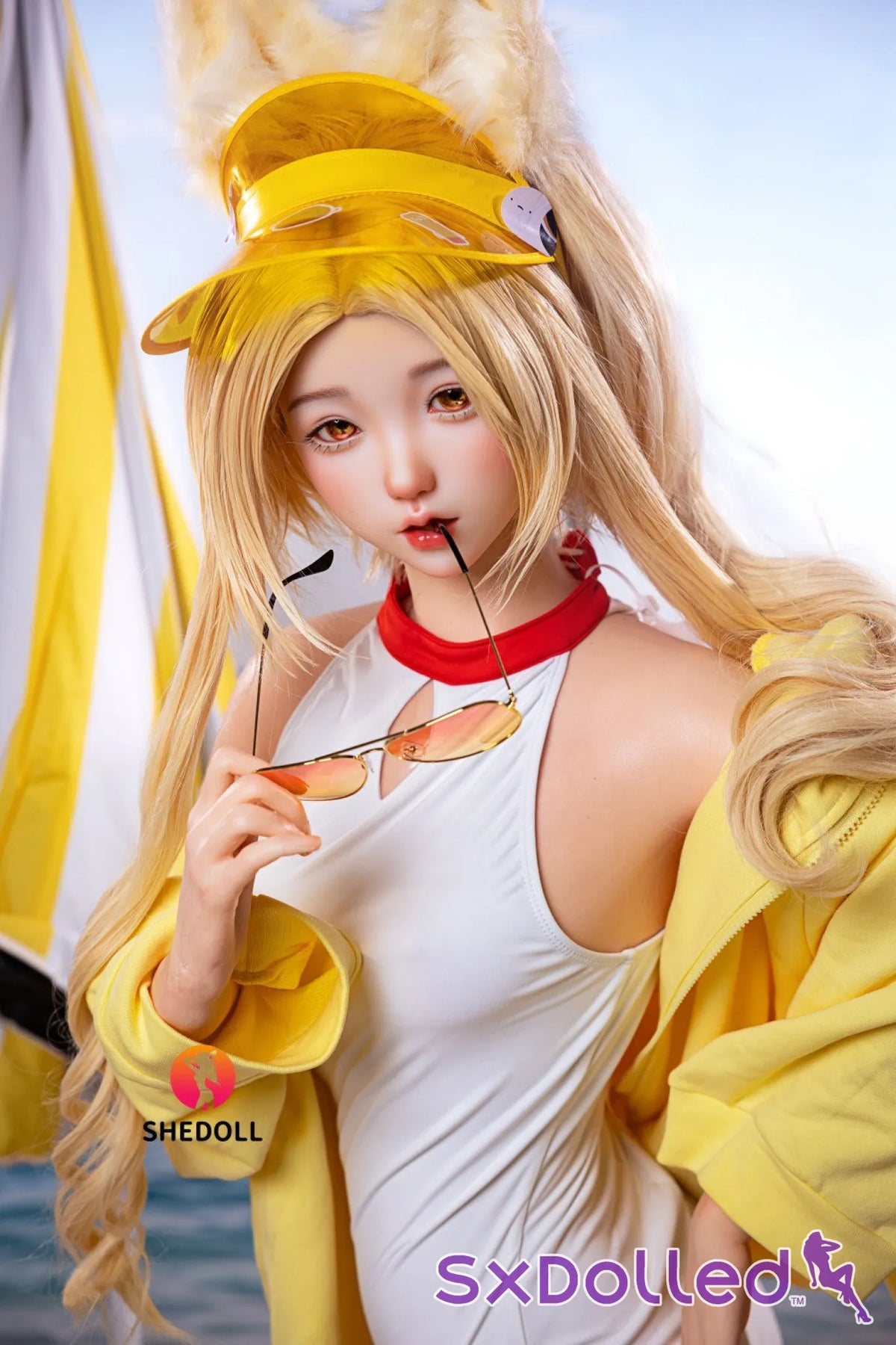 Belle J (A-Cup) (152cm) | Sunny Fox Girl Sex Doll | SHEDOLL - A-Cup / 152cm / Blonde - Sex Doll