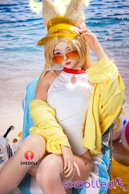 Belle J (A-Cup) (152cm) | Sunny Fox Girl Sex Doll | SHEDOLL - A-Cup / 152cm / Blonde - Sex Doll