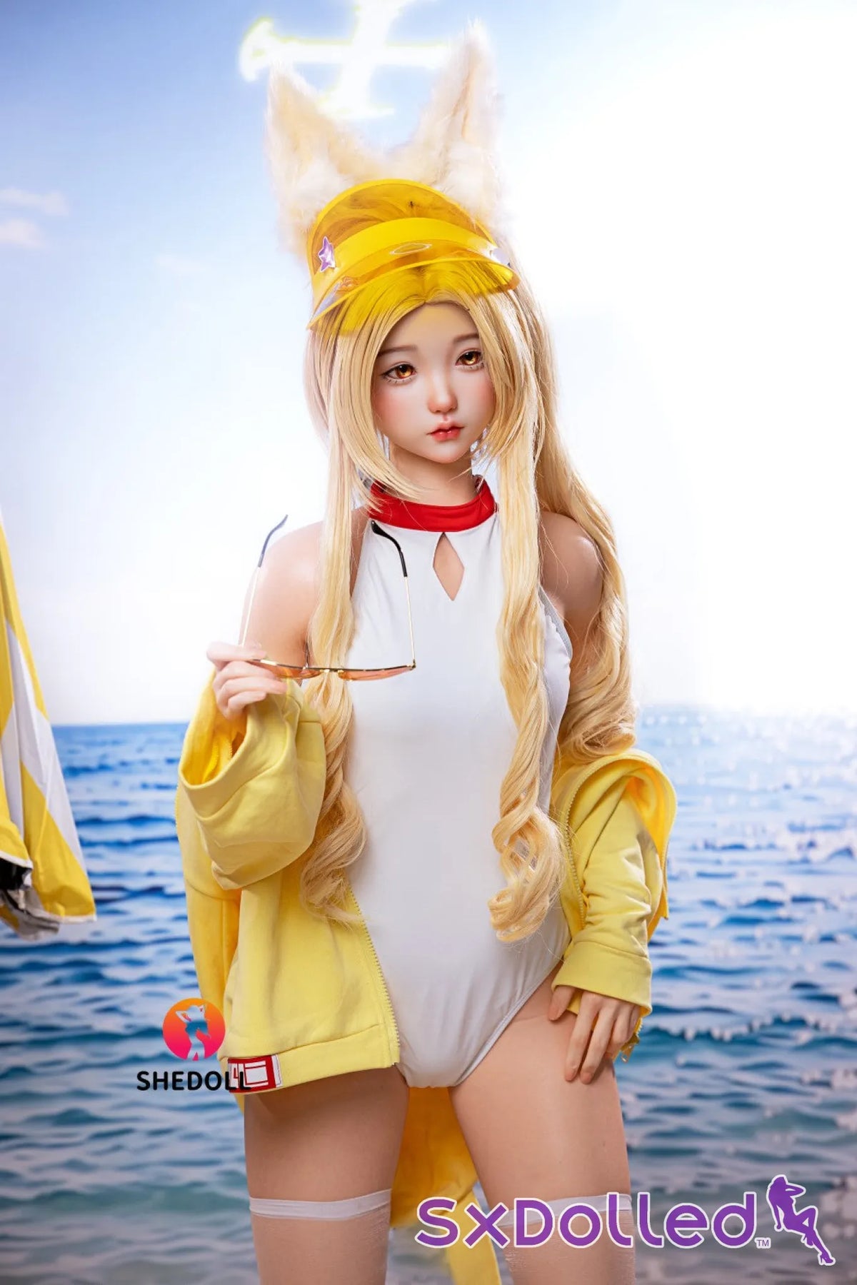 Belle J (A-Cup) (152cm) | Sunny Fox Girl Sex Doll | SHEDOLL - A-Cup / 152cm / Blonde - Sex Doll