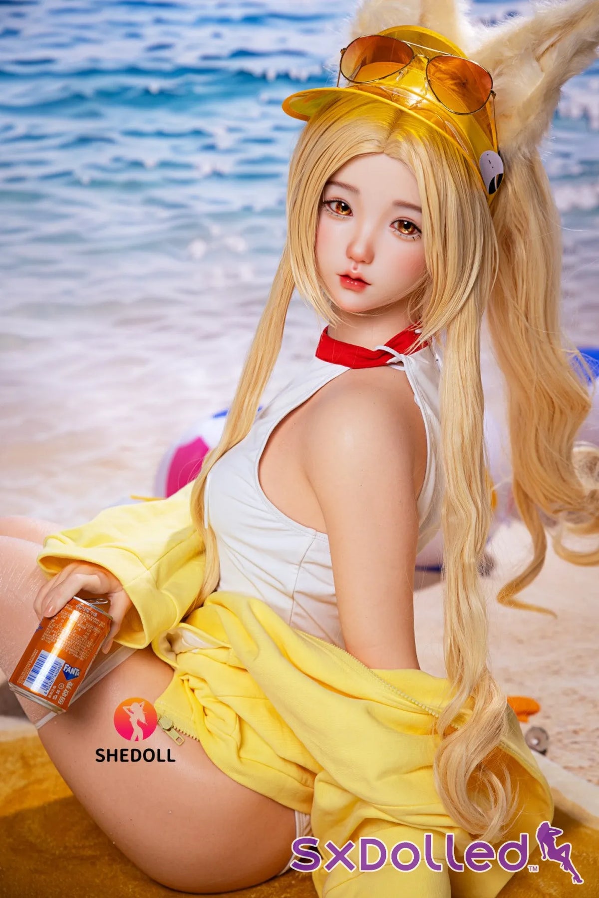 Belle J (A-Cup) (152cm) | Sunny Fox Girl Sex Doll | SHEDOLL - A-Cup / 152cm / Blonde - Sex Doll