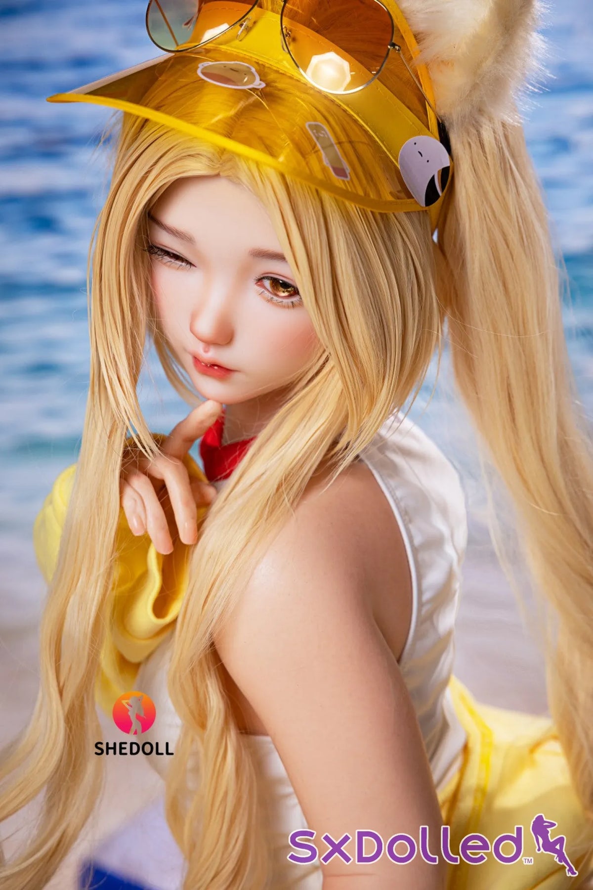 Belle J (A-Cup) (152cm) | Sunny Fox Girl Sex Doll | SHEDOLL - A-Cup / 152cm / Blonde - Sex Doll