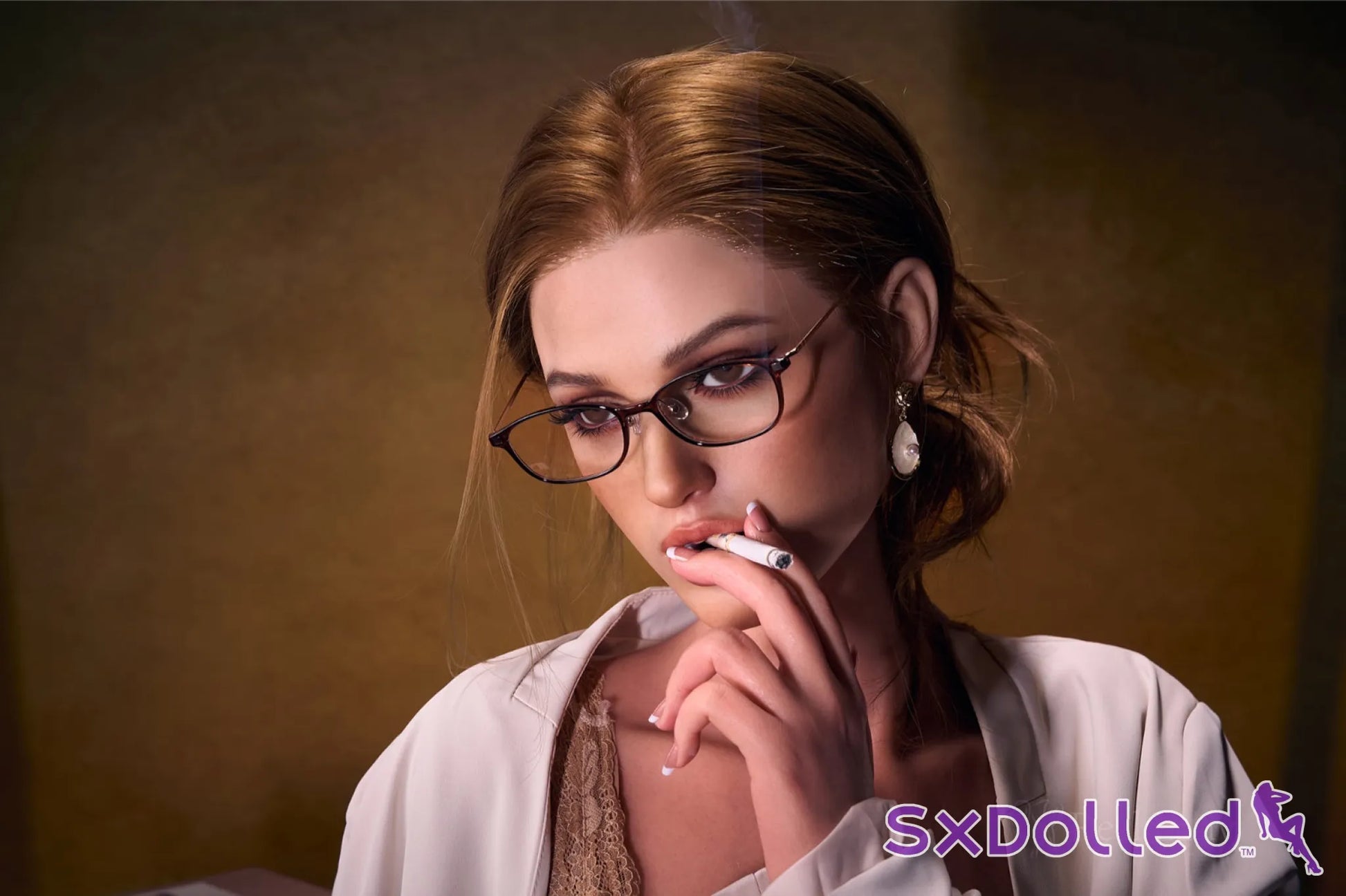 Bianca A (J-Cup) (168cm) | Busty Librarian Sex Doll | Real Lady J-Cup / 168cm / Brunette Sex Doll