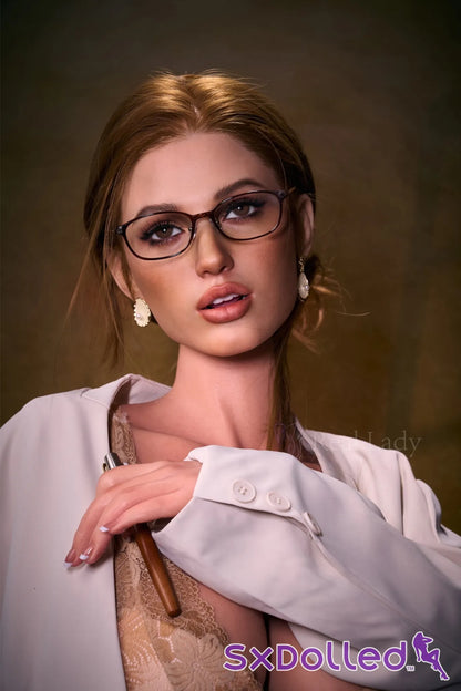 Bianca A (J-Cup) (168cm) | Busty Librarian Sex Doll | Real Lady J-Cup / 168cm / Brunette Sex Doll