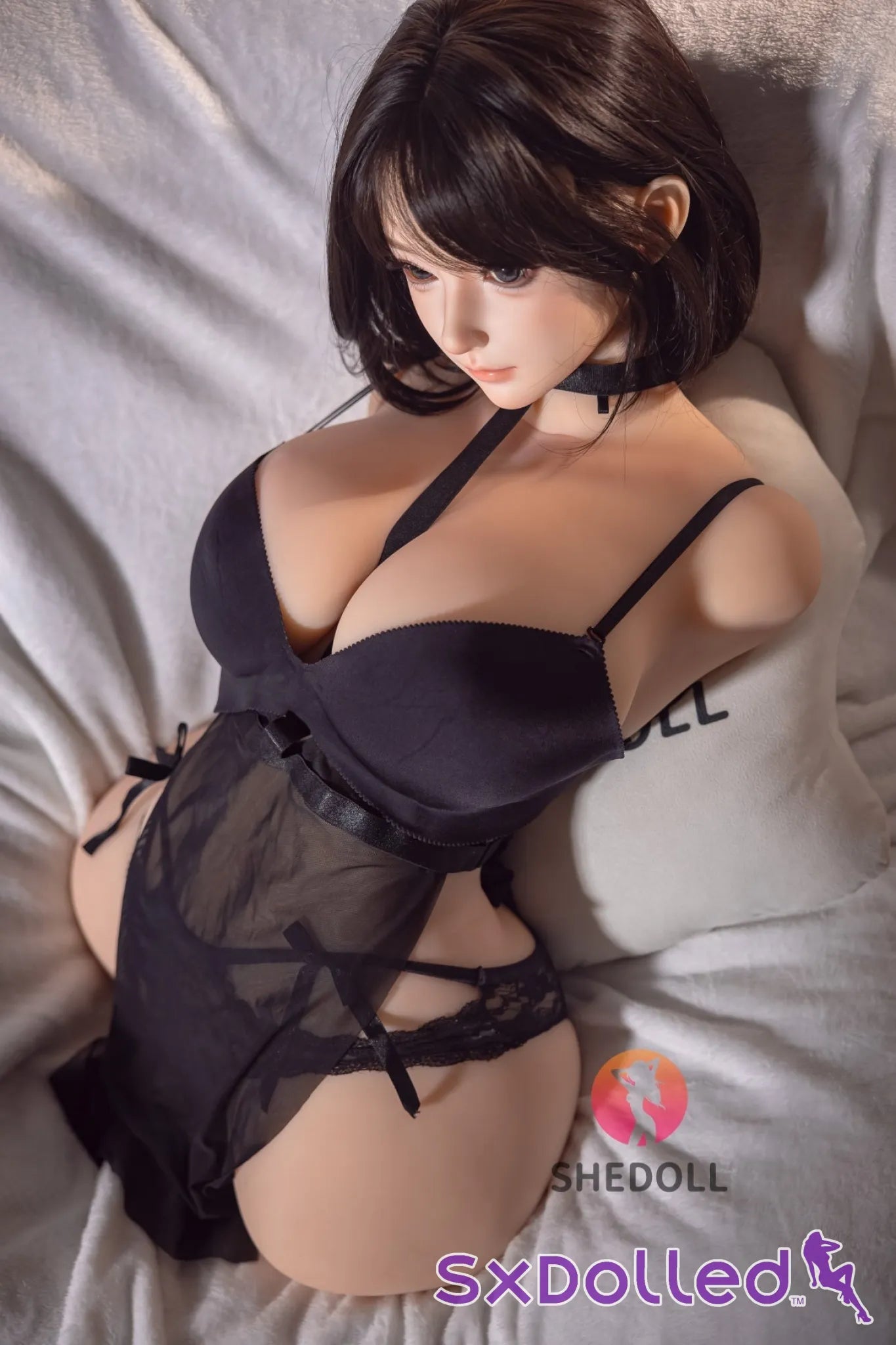 Big Sex Doll Torso (I-Cup) (75cm) | Asian Sex Doll Torso | SHEDOLL I-Cup / 75cm / Brunette Sex Torso