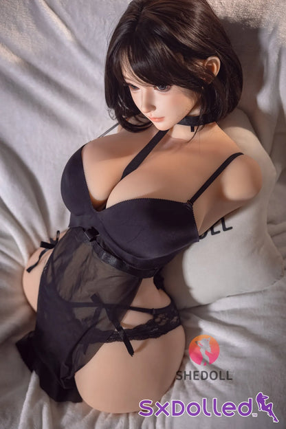 Big Sex Doll Torso (I-Cup) (75cm) | Asian Sex Doll Torso | SHEDOLL I-Cup / 75cm / Brunette Sex Torso