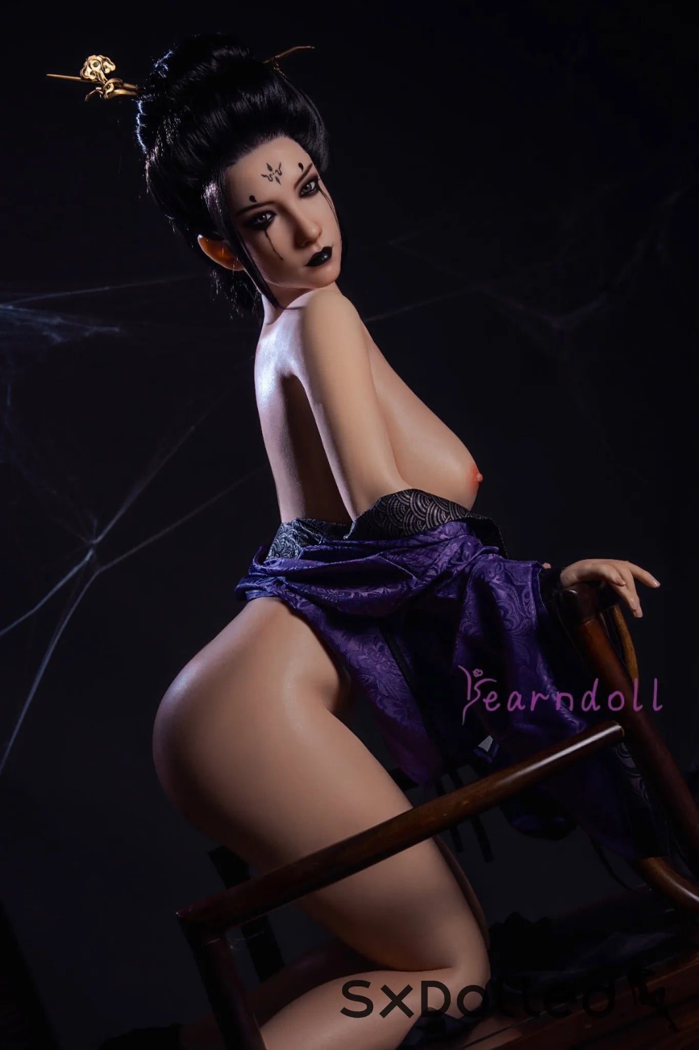 Bora (E-Cup) (168cm) | Halloween Cosplay Sex Doll | Yearn Doll E-Cup / 168cm / Black Sex Doll