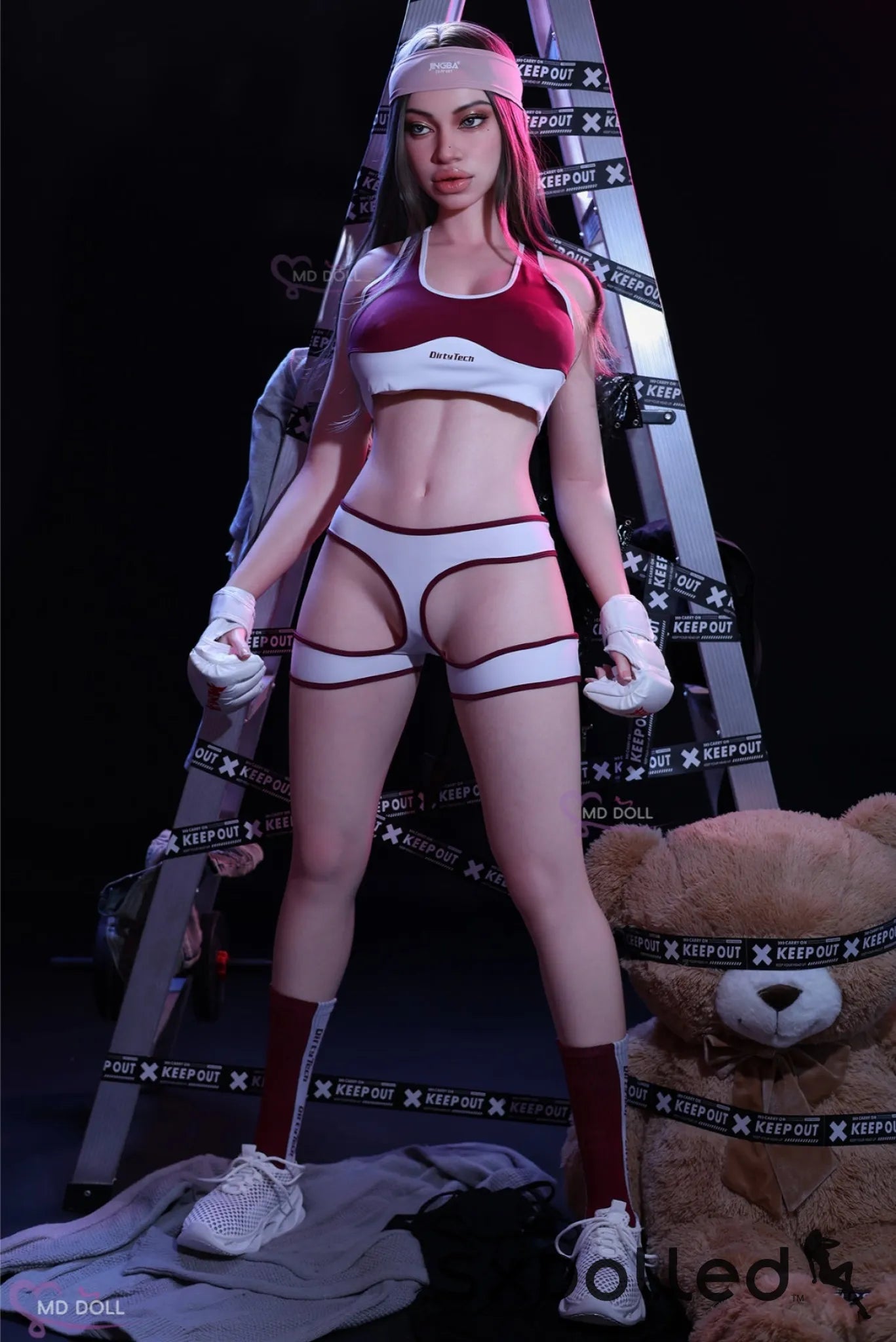 Brianna A (F-Cup) (166cm) | Female MMA Fighter Sex Doll | MD Doll F-Cup / 166cm / Brunette Sex Doll