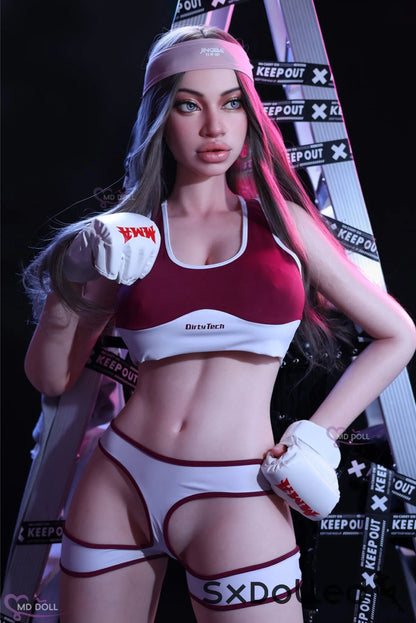 Brianna A (F-Cup) (166cm) | Female MMA Fighter Sex Doll | MD Doll F-Cup / 166cm / Brunette Sex Doll