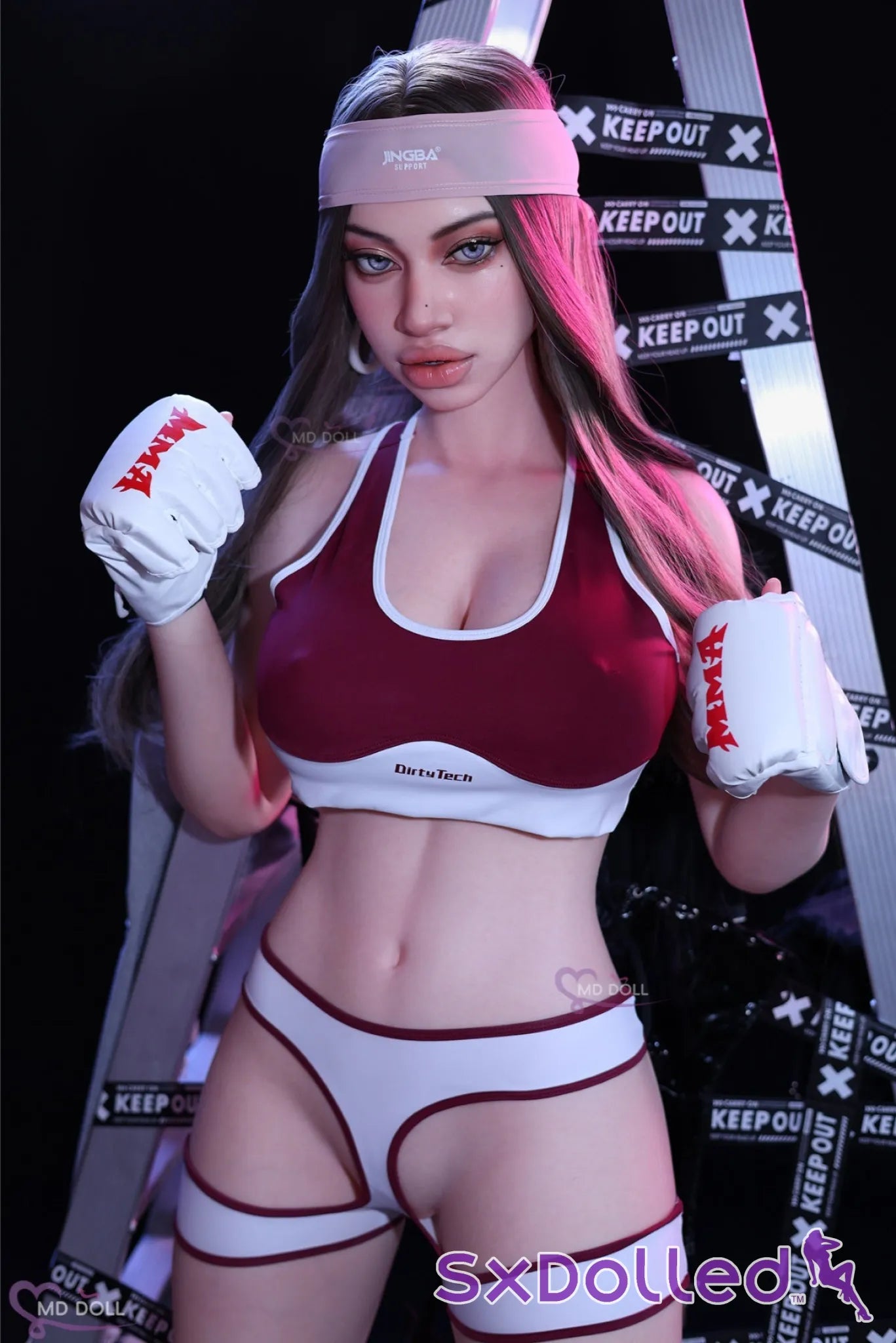 Brianna A (F-Cup) (166cm) | Female MMA Fighter Sex Doll | MD Doll F-Cup / 166cm / Brunette Sex Doll