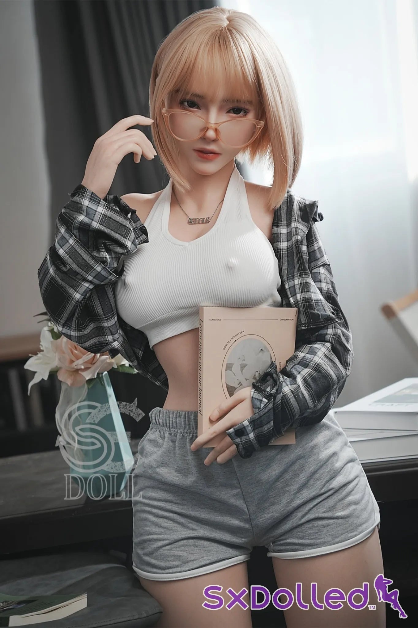 Bridget.A (E Cup) (161cm) | Caucasian Pear Sex Doll | SE Doll E Cup / 161cm / Blonde Sex Doll
