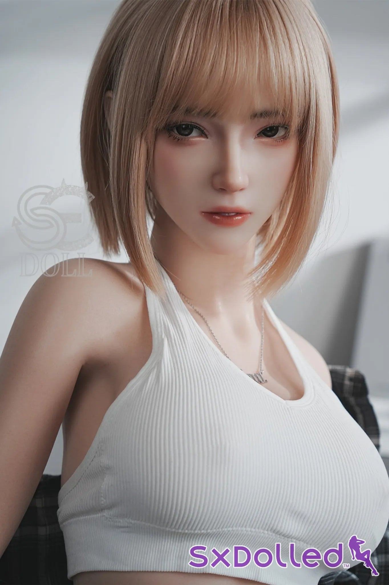 Bridget.A (E Cup) (161cm) | Caucasian Pear Sex Doll | SE Doll E Cup / 161cm / Blonde Sex Doll