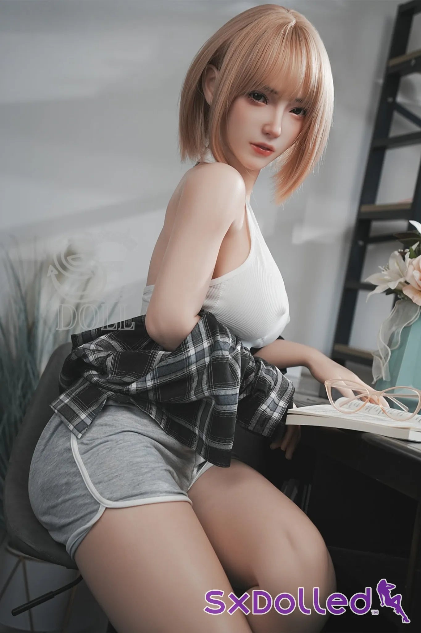 Bridget.A (E Cup) (161cm) | Caucasian Pear Sex Doll | SE Doll E Cup / 161cm / Blonde Sex Doll