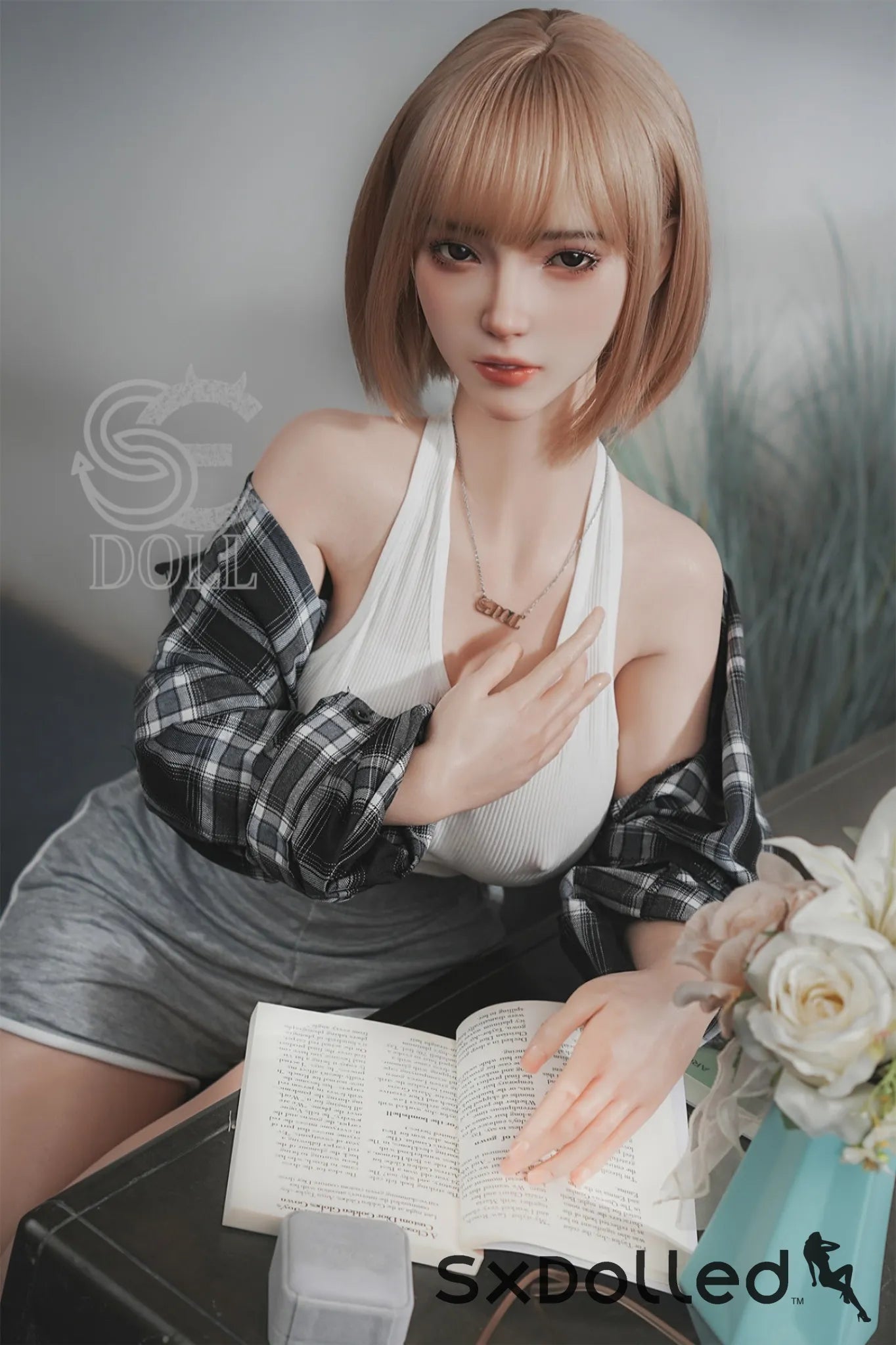 Bridget.A (E Cup) (161cm) | Caucasian Pear Sex Doll | SE Doll E Cup / 161cm / Blonde Sex Doll