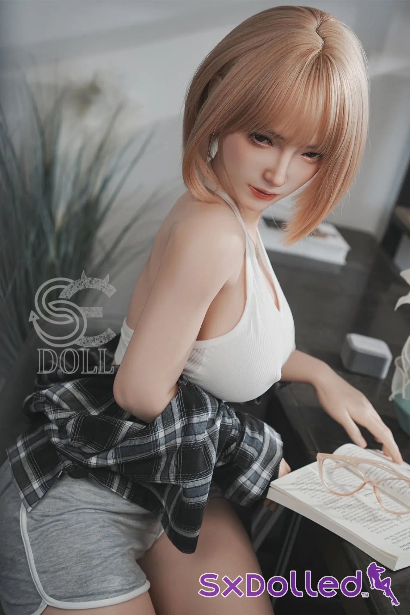 Bridget.A (E Cup) (161cm) | Caucasian Pear Sex Doll | SE Doll E Cup / 161cm / Blonde Sex Doll