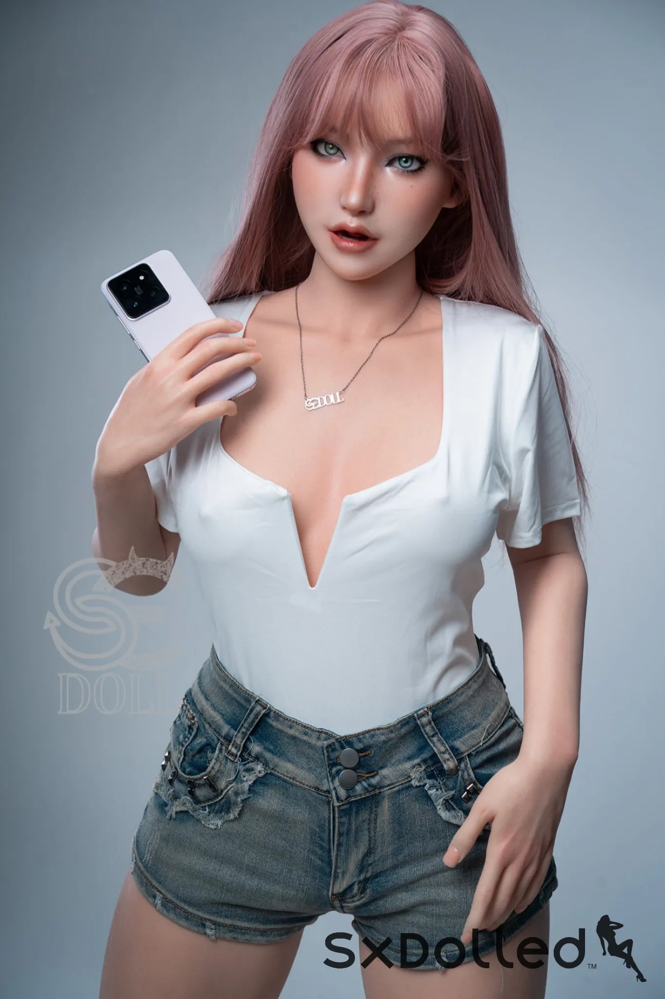 Bridget.D (C Cup) (160cm) | Pink Hair Asian Sex Doll | SE Doll C Cup / 160cm / Pink Sex Doll