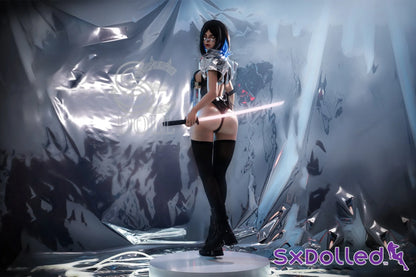 Bridget.E (E Cup) (161cm) | Thick Cyberpunk Sex Doll | SE Doll E Cup / 161cm / Black Sex Doll