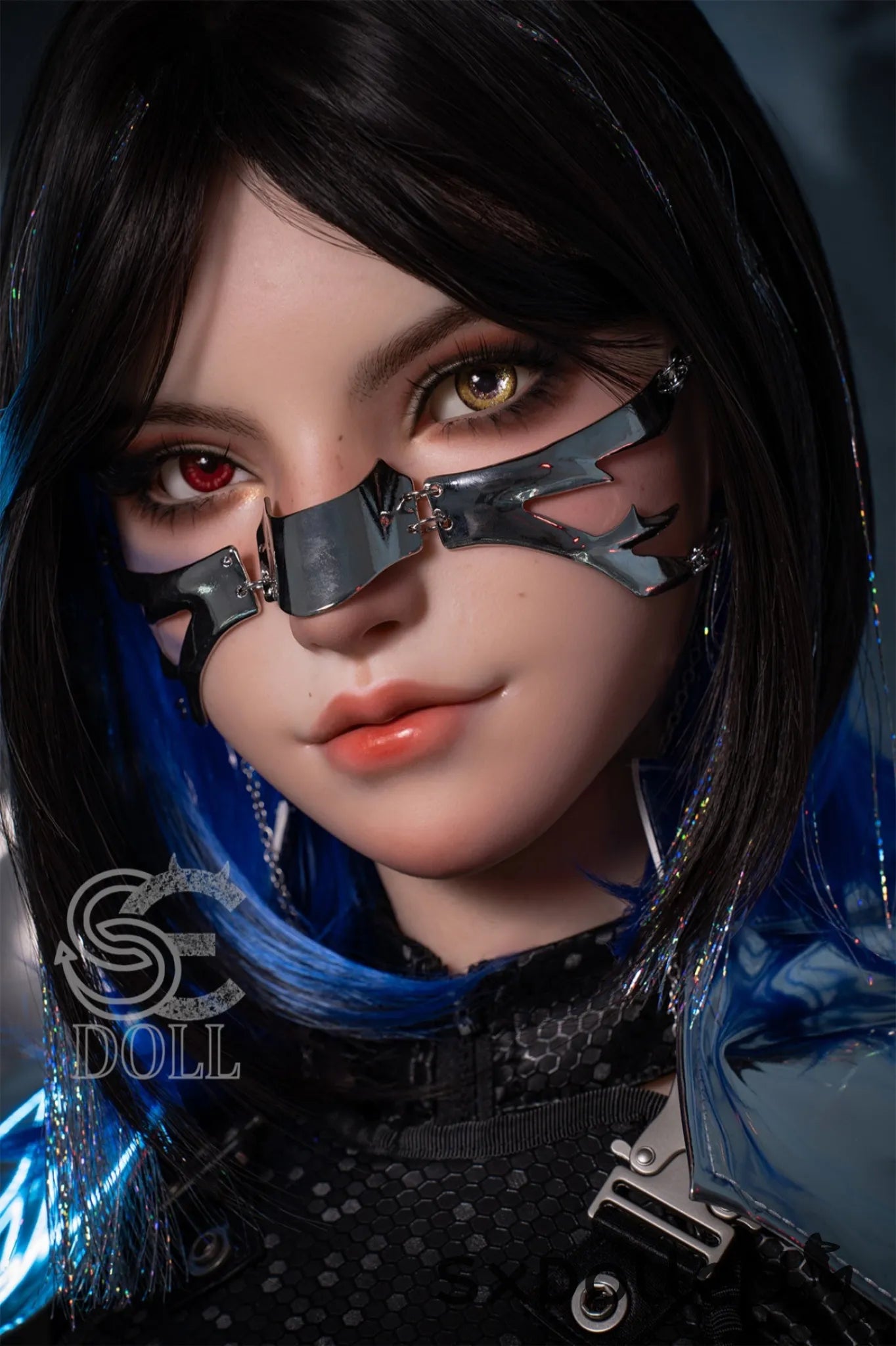 Bridget.E (E Cup) (161cm) | Thick Cyberpunk Sex Doll | SE Doll E Cup / 161cm / Black Sex Doll