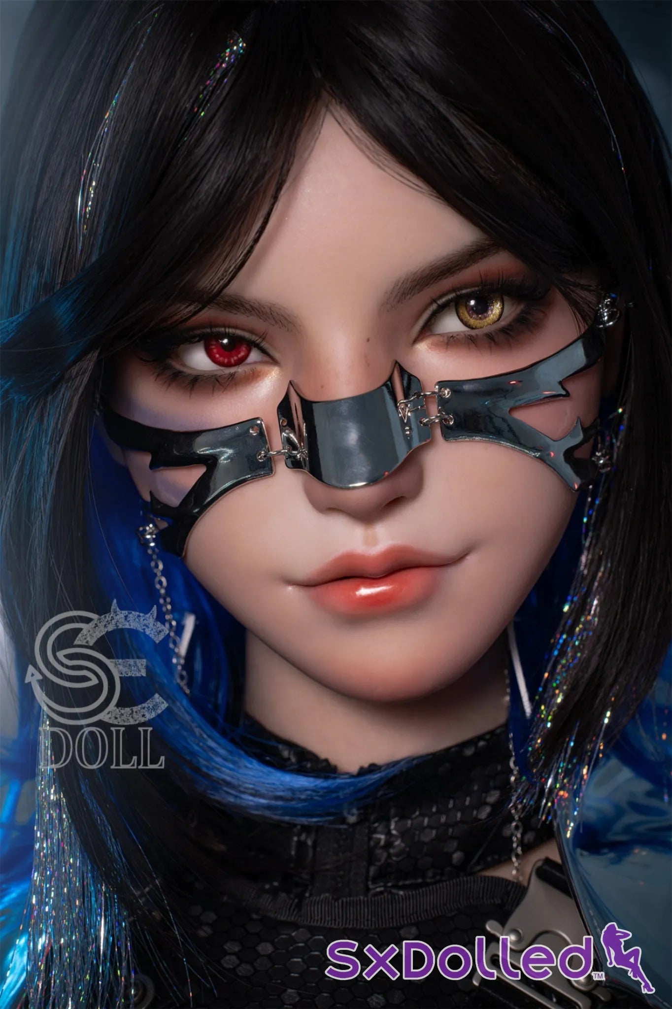 Bridget.E (E Cup) (161cm) | Thick Cyberpunk Sex Doll | SE Doll E Cup / 161cm / Black Sex Doll