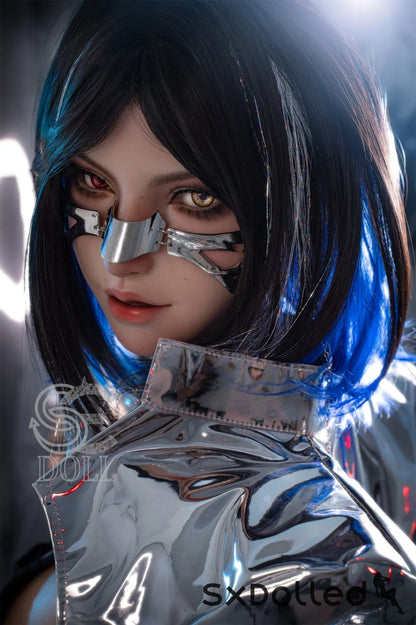 Bridget.E (E Cup) (161cm) | Thick Cyberpunk Sex Doll | SE Doll E Cup / 161cm / Black Sex Doll