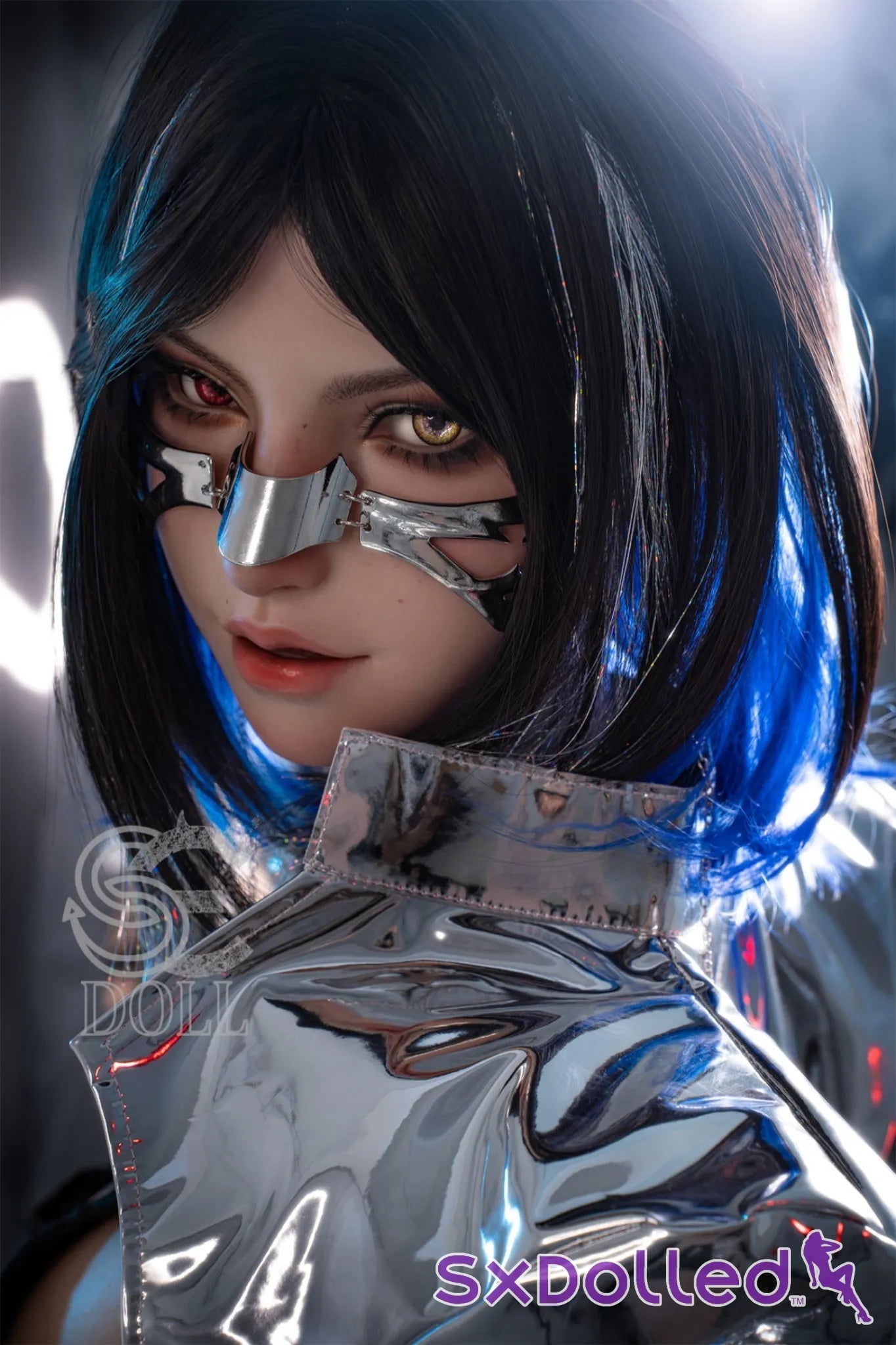 Bridget.E (E Cup) (161cm) | Thick Cyberpunk Sex Doll | SE Doll E Cup / 161cm / Black Sex Doll