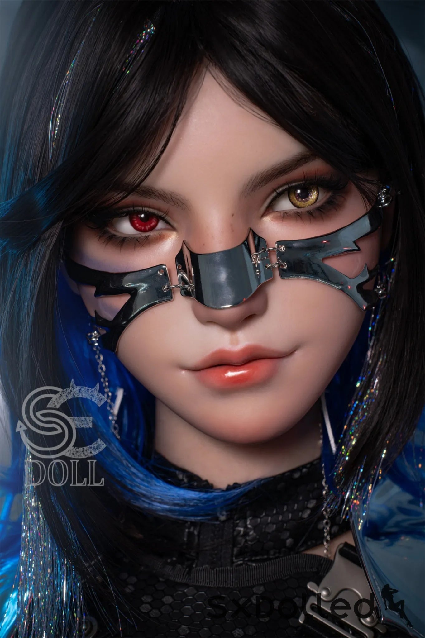 Bridget.E (E Cup) (161cm) | Thick Cyberpunk Sex Doll | SE Doll E Cup / 161cm / Black Sex Doll