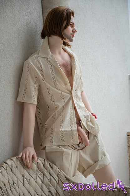 Caesar (180cm) | Muscular Caucasian Male Sex Doll | Starpery 180cm / Brunette Sex Doll