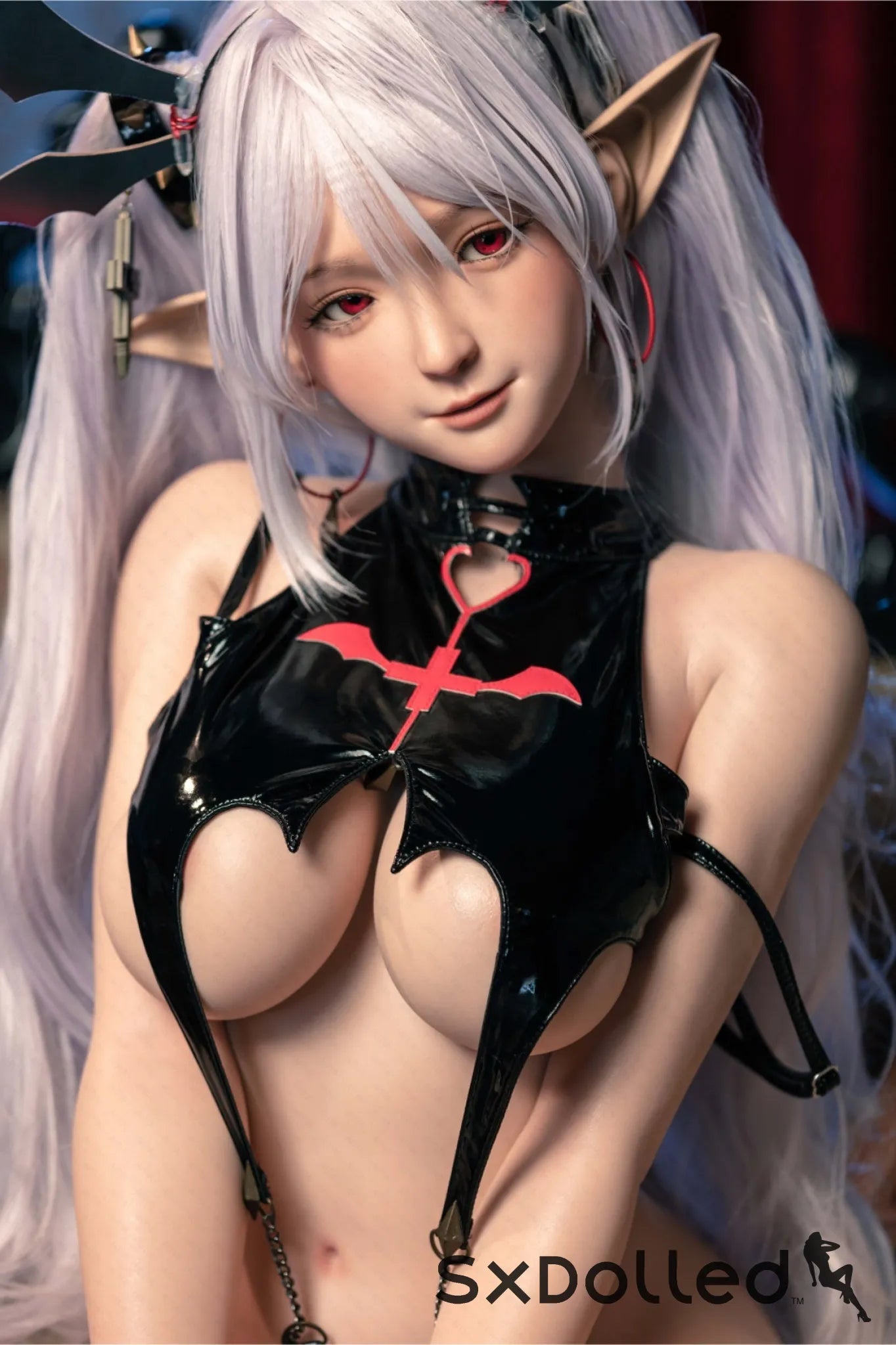 Calistae (K-Cup) (155cm) | Happy Demon Cosplay Sex Doll | AITIA K-Cup / 155cm / Purple Sex Doll