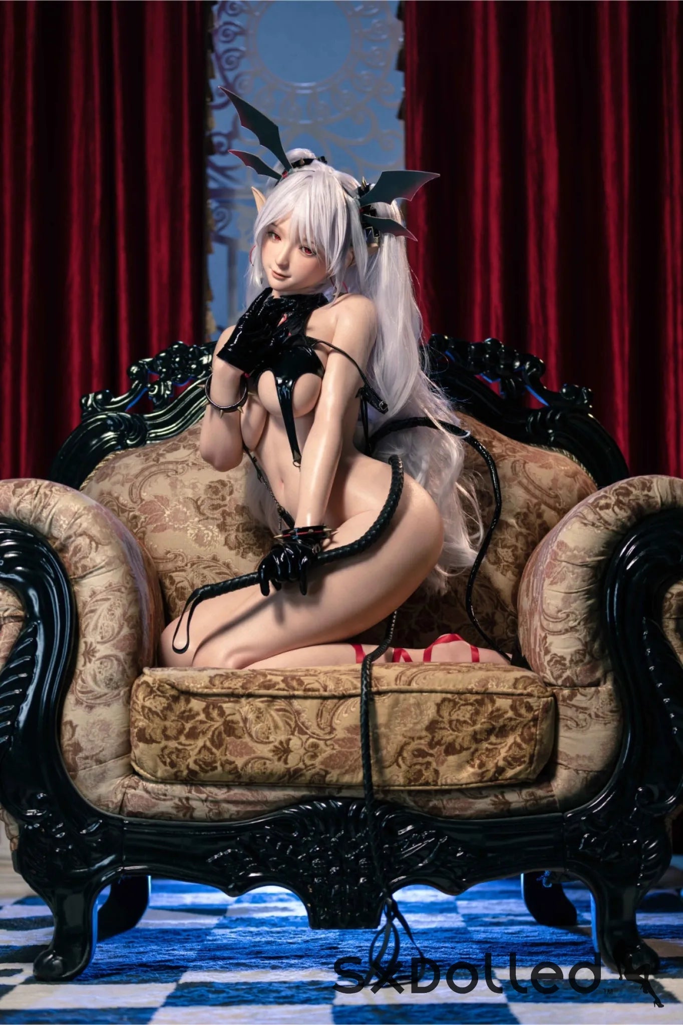 Calistae (K-Cup) (155cm) | Happy Demon Cosplay Sex Doll | AITIA K-Cup / 155cm / Purple Sex Doll