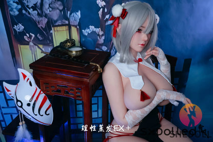 Calyra (H-Cup) (163cm) | Sex Doll H-Cup / 163cm / Grey Sex Doll