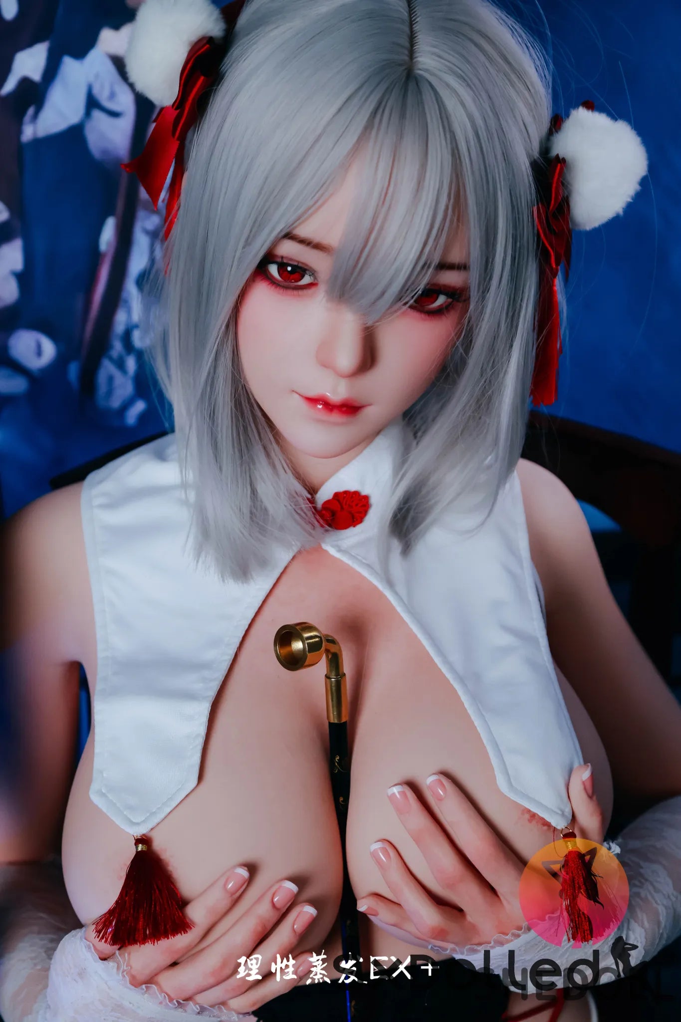 Calyra (H-Cup) (163cm) | Sex Doll H-Cup / 163cm / Grey Sex Doll