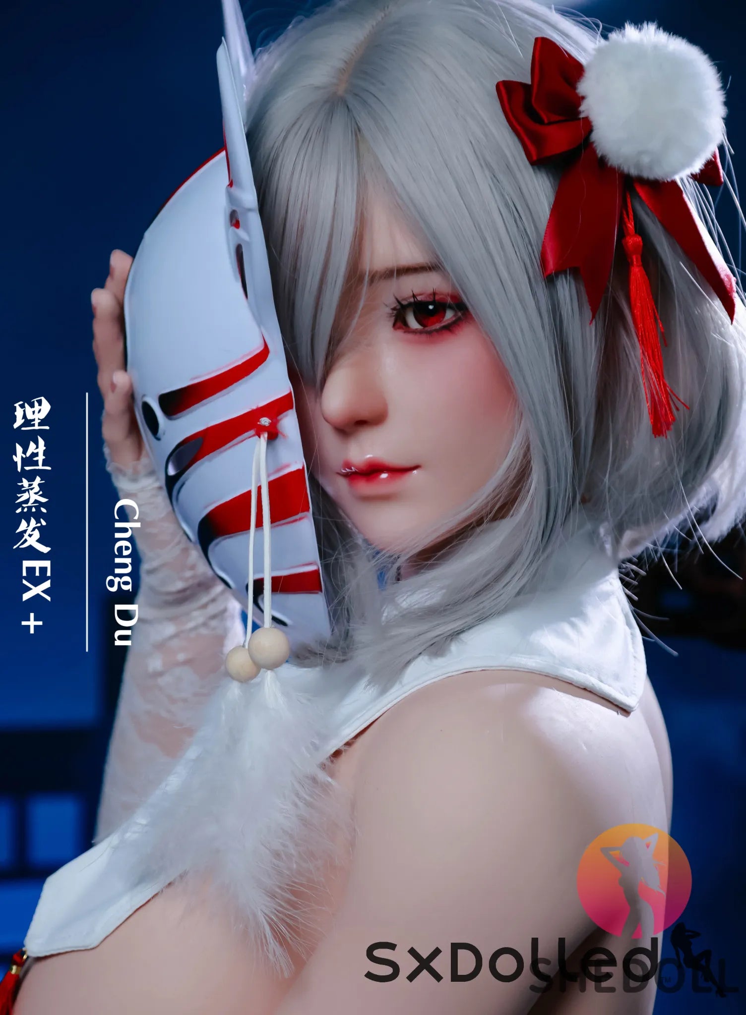 Calyra (H-Cup) (163cm) | Sex Doll H-Cup / 163cm / Grey Sex Doll