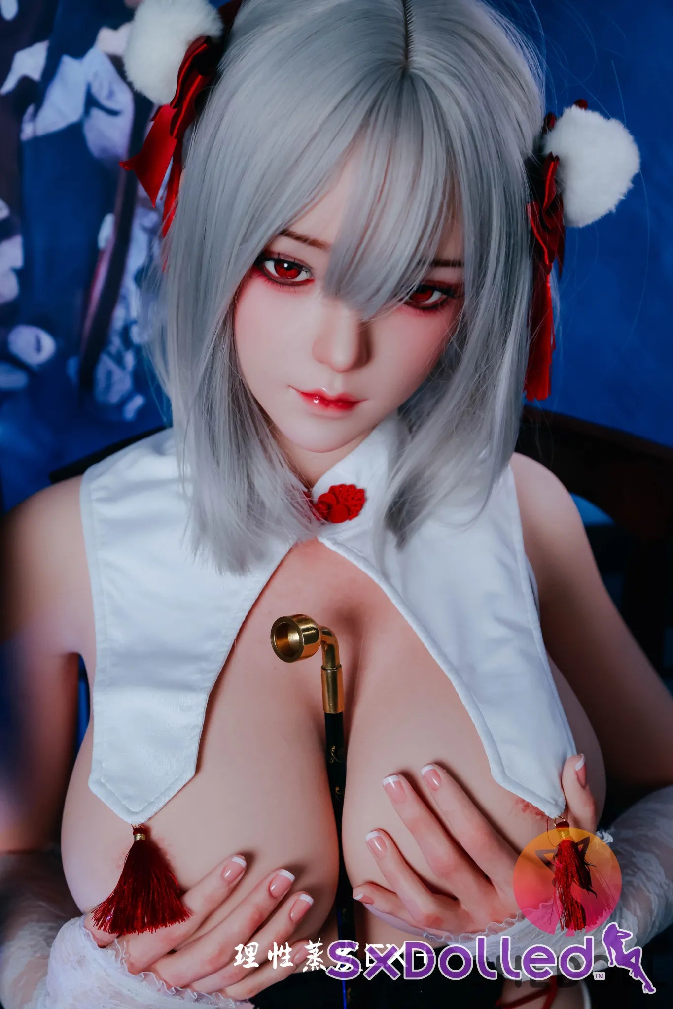 Calyra (H-Cup) (163cm) | Sex Doll H-Cup / 163cm / Grey Sex Doll