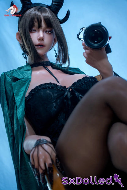 Capricorn A (G-Cup) (170cm) | Alluring Huge Boobs Sex Doll | Doll Senior - G-Cup / 170cm / Black - Sex Doll