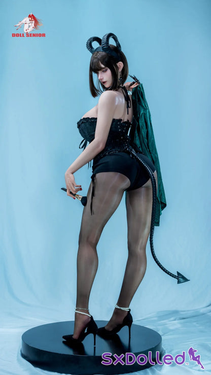 Capricorn A (G-Cup) (170cm) | Alluring Huge Boobs Sex Doll | Doll Senior - G-Cup / 170cm / Black - Sex Doll