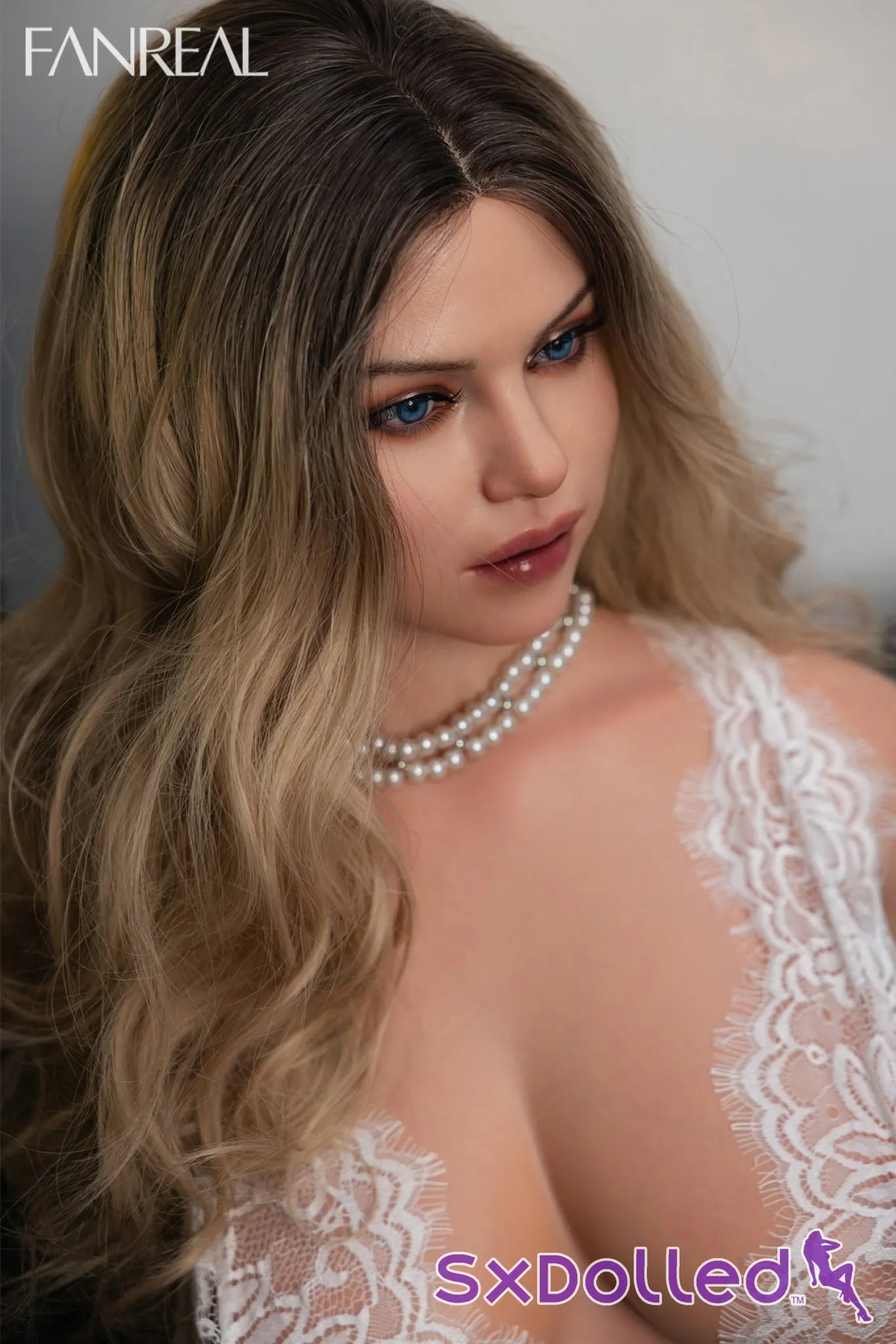 Carlee (G-Cup) (95cm) | Tanned Thick Latina Sex Doll Torso | Fanreal G-Cup / 95cm / Ombre Sex Doll