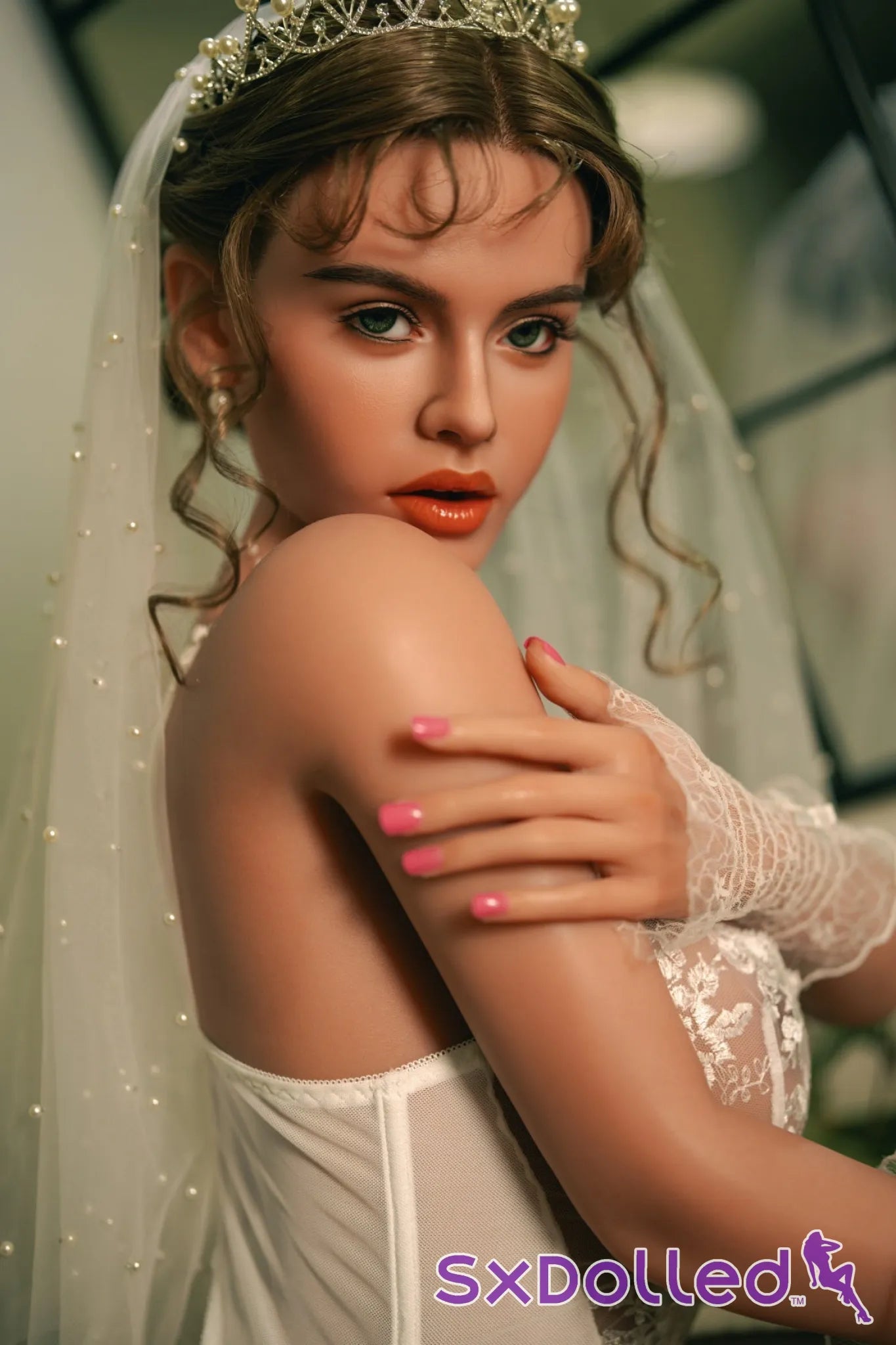 Casey A (E-Cup) (158cm) | Latina Bride Sex Doll | Top Fire Doll E-Cup / 158cm / Brunette Sex Doll