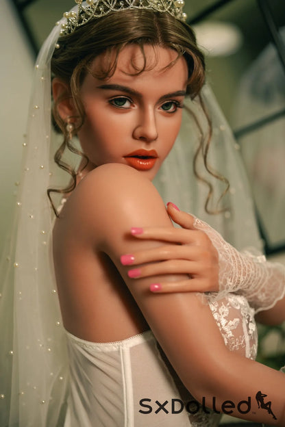 Casey A (E-Cup) (158cm) | Latina Bride Sex Doll | Top Fire Doll E-Cup / 158cm / Brunette Sex Doll