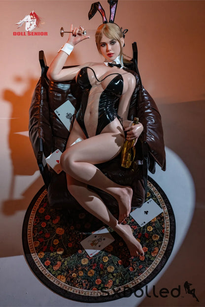 Celestia A (G-Cup) (170cm) | Busty Bunny Sex Doll | Doll Senior G-Cup / 170cm / Blonde Sex Doll