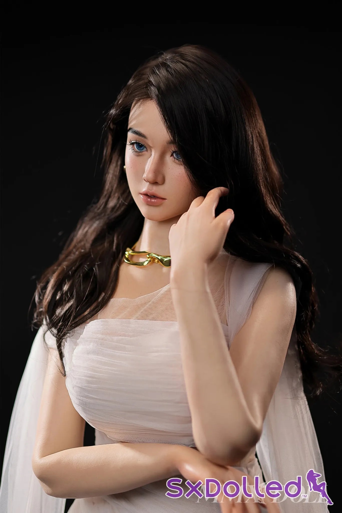 Chengzi A (G-Cup) (163cm) | Freckled Asian Sex Doll | MMX Doll G-Cup / 163cm / Brunette Sex Doll
