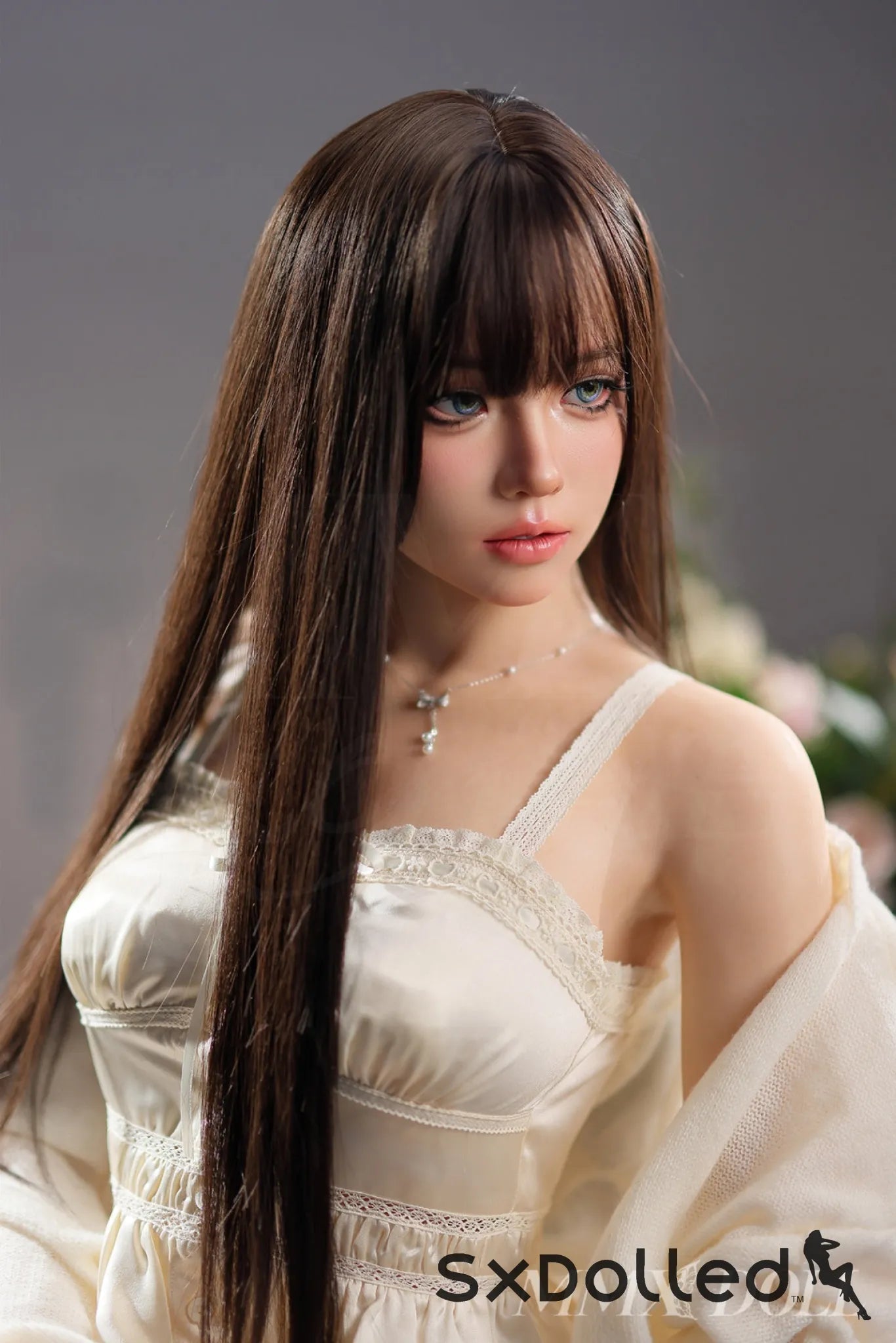 Chengzi (G-Cup) (163cm) | Long Hair Busty Asian Sex Doll | MMX Doll G-Cup / 163cm / Brunette Sex Doll