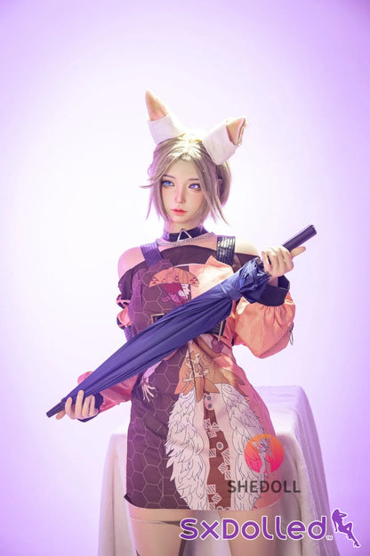 Cheryl A (D-Cup) (167cm) | Asian Fox Cosplay Sex Doll | SHEDOLL D-Cup / 167cm / Blonde Sex Doll