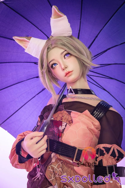 Cheryl A (D-Cup) (167cm) | Asian Fox Cosplay Sex Doll | SHEDOLL D-Cup / 167cm / Blonde Sex Doll